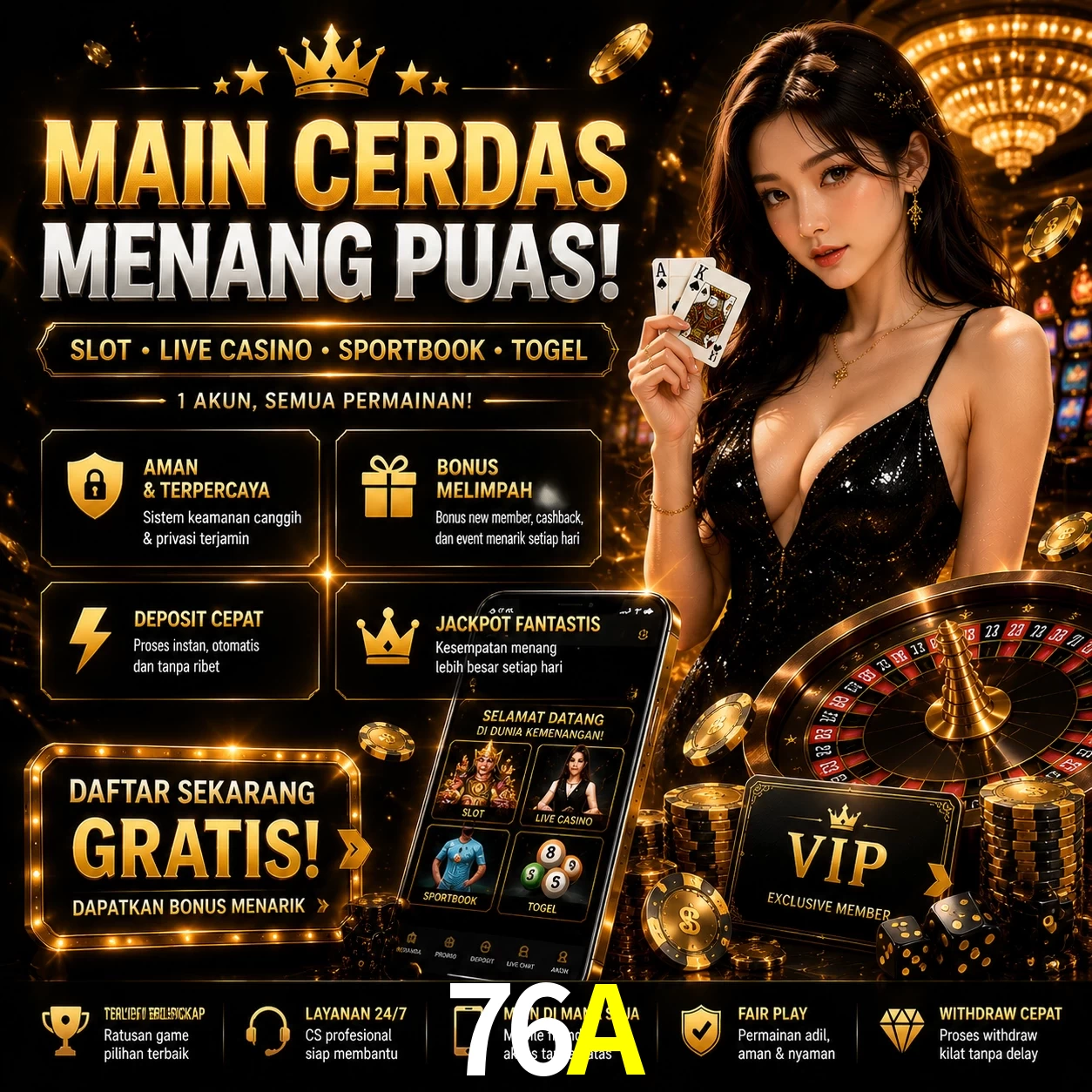 Slots no app 76A mobile